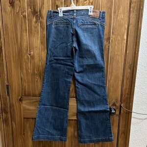 DKNY Women's Dark Blue Flare Jeans